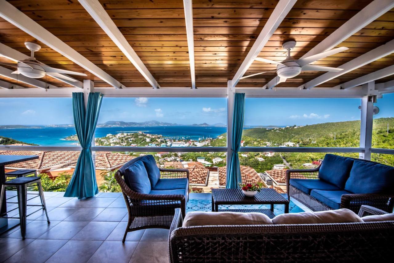 Fantastic Penthouse At Sunset Serenade Suites Cruz Bay Exterior photo
