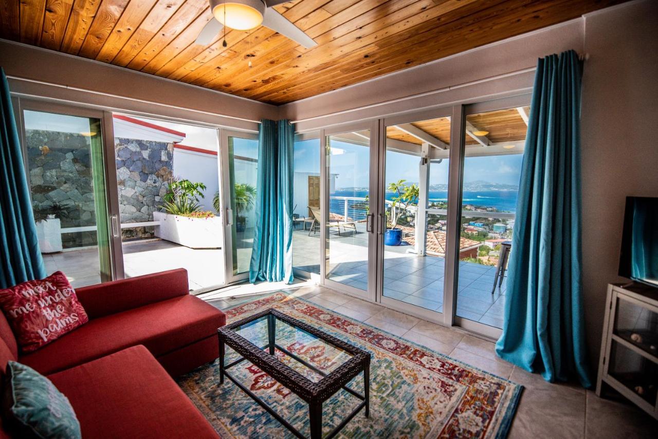 Fantastic Penthouse At Sunset Serenade Suites Cruz Bay Exterior photo